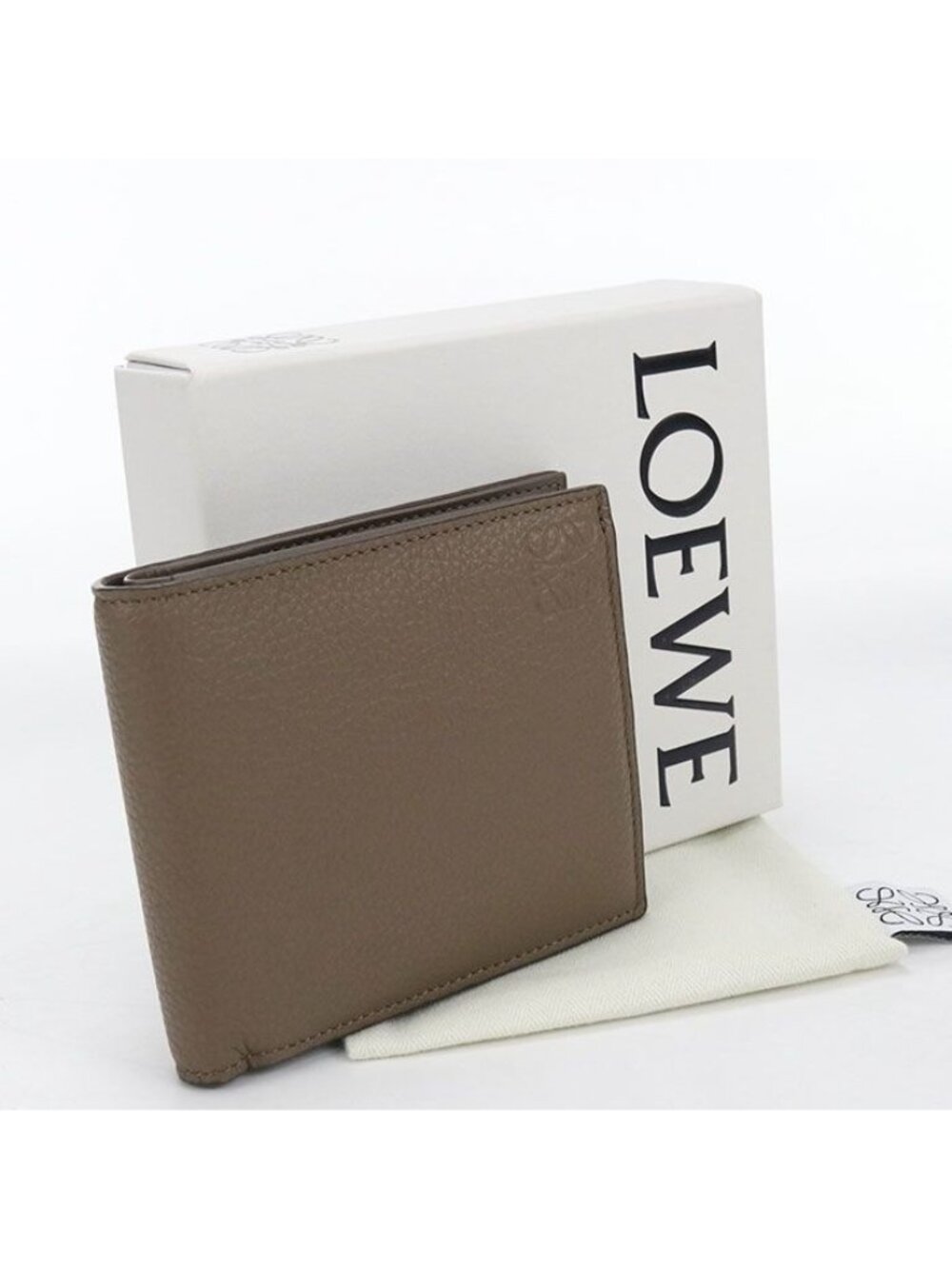 Loewe Bifold Coin Wallet Anagram Calfskin